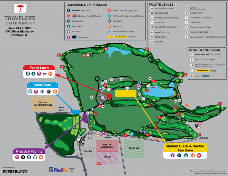 Course Info - Travelers Championship - TPC River Highlands