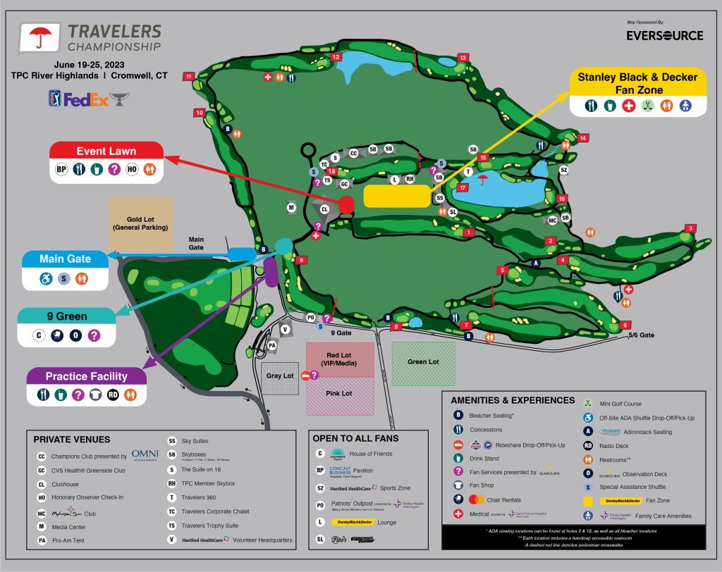 Travelers Championship – TPC River Highlands – Annual PGA tour